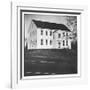 Exterior of Rocky Hill Meeting House, Example of Colonial Architecture, Dating from 1785-Walker Evans-Framed Photographic Print
