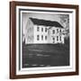 Exterior of Rocky Hill Meeting House, Example of Colonial Architecture, Dating from 1785-Walker Evans-Framed Photographic Print