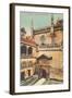 Exterior of Royal Chapel, Alhambra, Granada, Spain-null-Framed Art Print