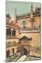 Exterior of Royal Chapel, Alhambra, Granada, Spain-null-Mounted Art Print