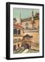 Exterior of Royal Chapel, Alhambra, Granada, Spain-null-Framed Art Print