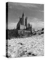 Exterior of Segovia Castle-Dmitri Kessel-Stretched Canvas