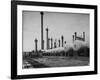 Exterior of Shell Chemical Plant-Dmitri Kessel-Framed Photographic Print