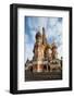 Exterior of St. Basil's Cathedral, Red Square, Moscow, Moscow Oblast, Russia-Ben Pipe-Framed Photographic Print