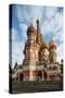 Exterior of St. Basil's Cathedral, Red Square, Moscow, Moscow Oblast, Russia-Ben Pipe-Stretched Canvas