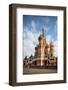 Exterior of St. Basil's Cathedral, Red Square, Moscow, Moscow Oblast, Russia-Ben Pipe-Framed Photographic Print