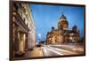 Exterior of St. Isaac's Cathedral at night, St. Petersburg, Leningrad Oblast, Russia-Ben Pipe-Framed Photographic Print