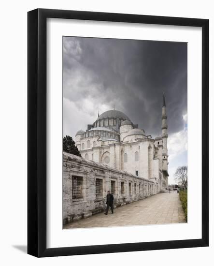 Exterior of Suleymaniye Mosque, Istanbul, Turkey-Ben Pipe-Framed Photographic Print