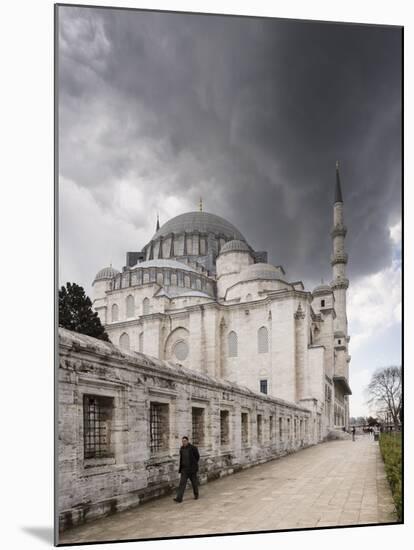 Exterior of Suleymaniye Mosque, Istanbul, Turkey-Ben Pipe-Mounted Photographic Print