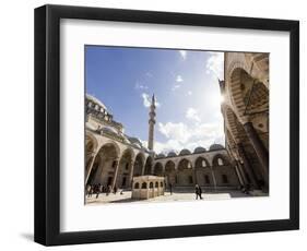 Exterior of Suleymaniye Mosque, Istanbul, Turkey-Ben Pipe-Framed Photographic Print