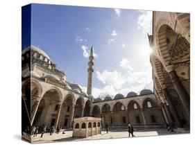 Exterior of Suleymaniye Mosque, Istanbul, Turkey-Ben Pipe-Stretched Canvas