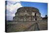 Exterior of Temple of Quetzalcoatl-Danny Lehman-Stretched Canvas