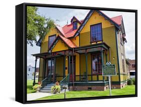 Exterior of Tennessee Williams' Birthplace, Columbus, Mississippi, USA-Joe Restuccia III-Framed Stretched Canvas