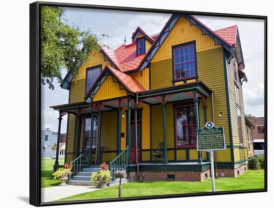 Exterior of Tennessee Williams' Birthplace, Columbus, Mississippi, USA-Joe Restuccia III-Framed Photographic Print