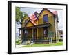 Exterior of Tennessee Williams' Birthplace, Columbus, Mississippi, USA-Joe Restuccia III-Framed Photographic Print