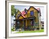 Exterior of Tennessee Williams' Birthplace, Columbus, Mississippi, USA-Joe Restuccia III-Framed Photographic Print