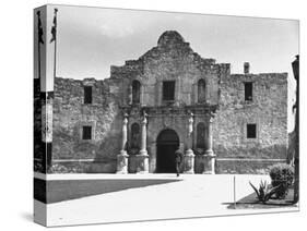Exterior of the Alamo-Carl Mydans-Stretched Canvas