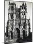 Exterior of the Amiens Cathedral-null-Mounted Giclee Print