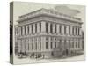 Exterior of the Army and Navy Club-House, Pall-Mall-J.l. Williams-Stretched Canvas