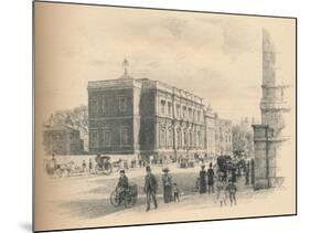 Exterior of the Banqueting Hall, Whitehall Palace, 1902-Thomas Robert Way-Mounted Giclee Print