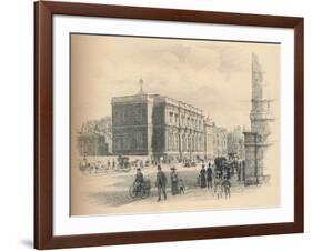 Exterior of the Banqueting Hall, Whitehall Palace, 1902-Thomas Robert Way-Framed Giclee Print