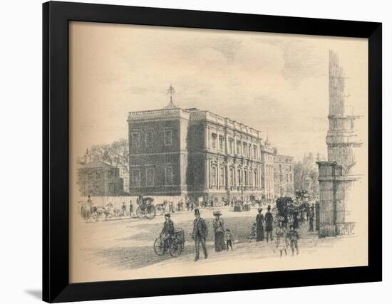 Exterior of the Banqueting Hall, Whitehall Palace, 1902-Thomas Robert Way-Framed Giclee Print