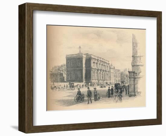 Exterior of the Banqueting Hall, Whitehall Palace, 1902-Thomas Robert Way-Framed Giclee Print