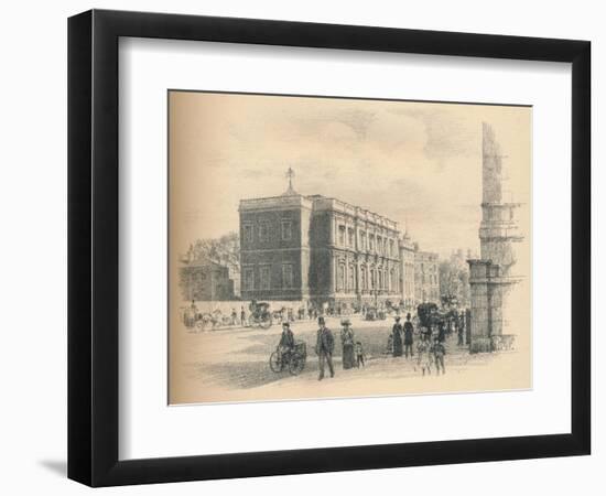 Exterior of the Banqueting Hall, Whitehall Palace, 1902-Thomas Robert Way-Framed Giclee Print