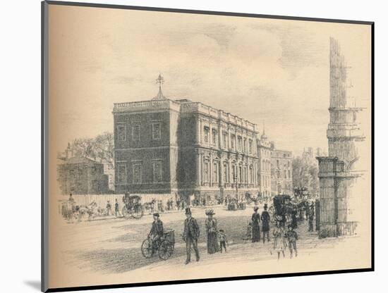 Exterior of the Banqueting Hall, Whitehall Palace, 1902-Thomas Robert Way-Mounted Giclee Print