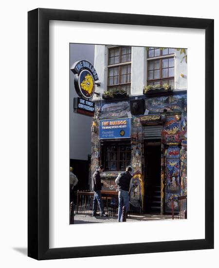 Exterior of the Bulldog Coffee Shop, Amsterdam, the Netherlands (Holland)-Richard Nebesky-Framed Photographic Print