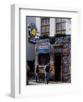 Exterior of the Bulldog Coffee Shop, Amsterdam, the Netherlands (Holland)-Richard Nebesky-Framed Photographic Print