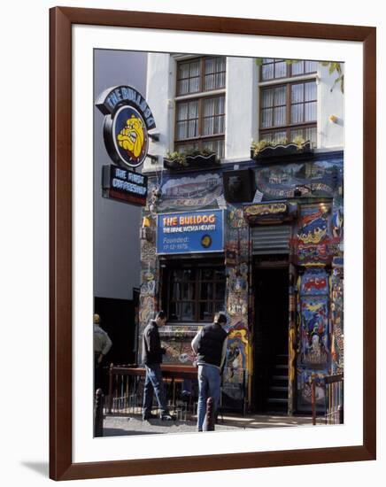 Exterior of the Bulldog Coffee Shop, Amsterdam, the Netherlands (Holland)-Richard Nebesky-Framed Photographic Print
