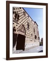 Exterior of the Casa De Las Conchas (House of Shells), Salamanca, Castilla-Leon (Castile), Spain-Robert Harding-Framed Photographic Print