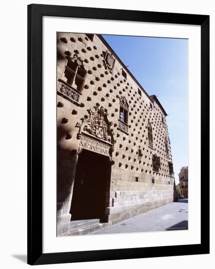 Exterior of the Casa De Las Conchas (House of Shells), Salamanca, Castilla-Leon (Castile), Spain-Robert Harding-Framed Photographic Print