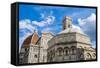 Exterior of the Cathedral of Santa Maria Del Fiore and Baptistery, Piazza Del Duomo, Unesco-Nico Tondini-Framed Stretched Canvas