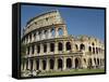 Exterior of the Colosseum in Rome, Lazio, Italy, Europe-Terry Sheila-Framed Stretched Canvas