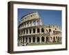 Exterior of the Colosseum in Rome, Lazio, Italy, Europe-Terry Sheila-Framed Photographic Print