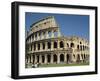 Exterior of the Colosseum in Rome, Lazio, Italy, Europe-Terry Sheila-Framed Photographic Print