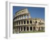 Exterior of the Colosseum in Rome, Lazio, Italy, Europe-Terry Sheila-Framed Photographic Print