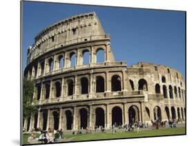 Exterior of the Colosseum in Rome, Lazio, Italy, Europe-Terry Sheila-Mounted Photographic Print