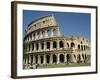 Exterior of the Colosseum in Rome, Lazio, Italy, Europe-Terry Sheila-Framed Photographic Print