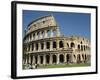 Exterior of the Colosseum in Rome, Lazio, Italy, Europe-Terry Sheila-Framed Photographic Print