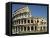 Exterior of the Colosseum in Rome, Lazio, Italy, Europe-Terry Sheila-Framed Stretched Canvas