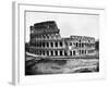 Exterior of the Colosseum, Rome, 1893-John L Stoddard-Framed Giclee Print