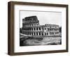 Exterior of the Colosseum, Rome, 1893-John L Stoddard-Framed Giclee Print