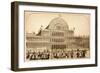 Exterior of the Crystal Palace at Hyde Park-null-Framed Art Print