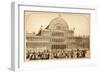 Exterior of the Crystal Palace at Hyde Park-null-Framed Art Print