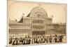 Exterior of the Crystal Palace at Hyde Park-null-Mounted Art Print