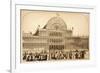 Exterior of the Crystal Palace at Hyde Park-null-Framed Premium Giclee Print