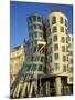 Exterior of the Dancing House at Rasinovo Embankment, Nove Mesto, Prague, Czech Republic-Richard Nebesky-Mounted Photographic Print